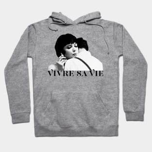 Vivre Sa Vie - Godard/Anna Karina Fanart Hoodie